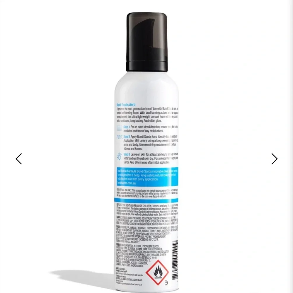 BONDI SANDS Aero Self Tanning Foam Light/Medium 7.61oz $28 NIP